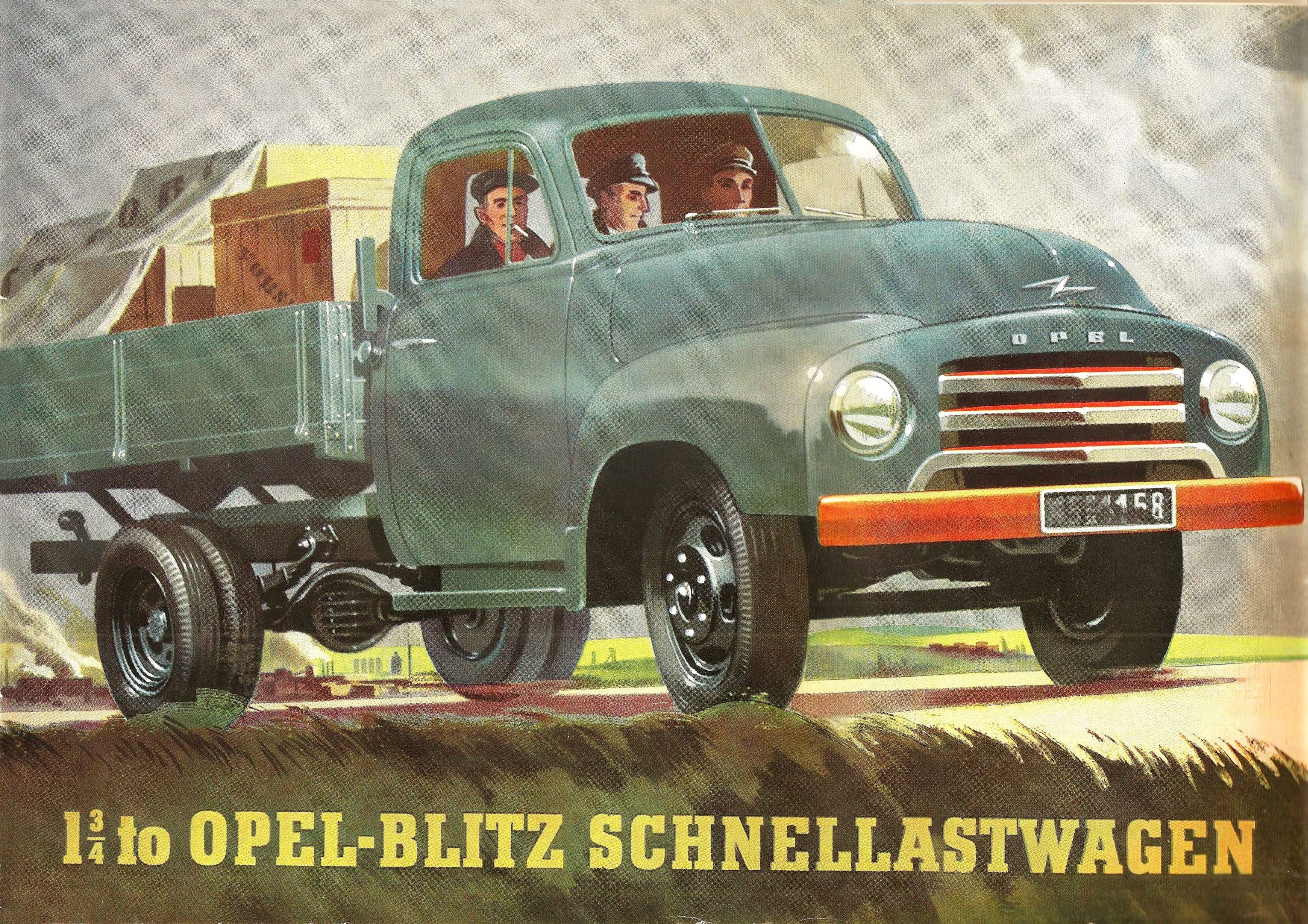 Opel Blitz Brochure